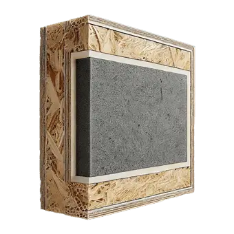 SIP Panel OSB3 + EPS 100 Graphite